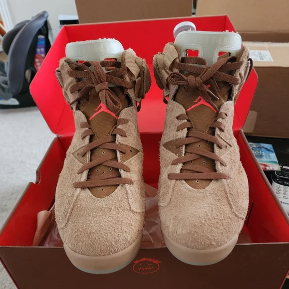 Jordan | Shoes | Nike Air Jordan Retro Vi Travis Scott Sz 3  display picture 1